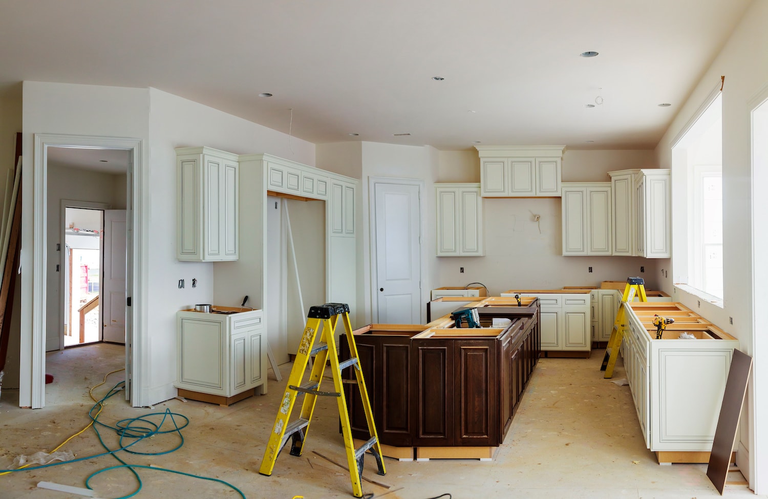 how to survive a kitchen remodel halfway point in renovation project unfinished kitchen